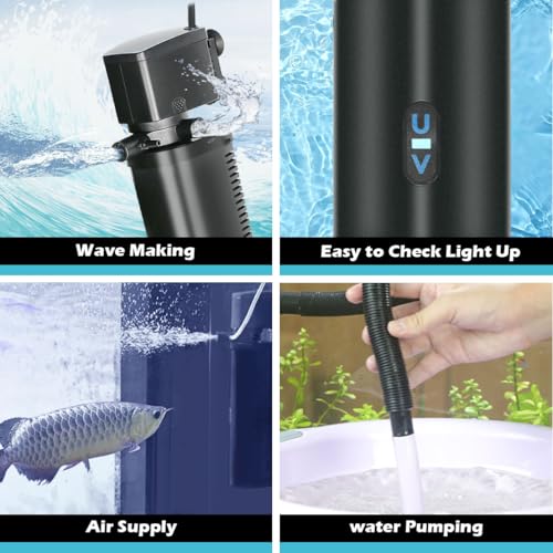 Aquarium Filter with 5W U