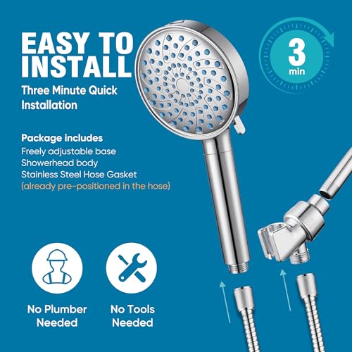 Filtered Shower Head with Handheld