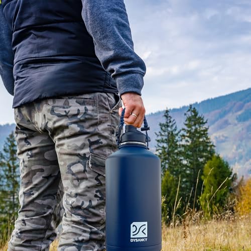 Gallon Insulated Water Bottle with Portable Carrier Bag for Outdoor
