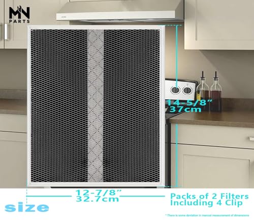 HPF30 Charcoal Filter for Broan Range Hood (2 Count)