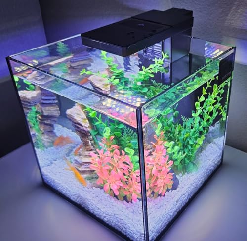 Duo 2 in 1 Submersible Aquarium Filter with LED Light
