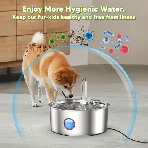 Dog Water Fountain Filters 10pcs for 108oz (10 Count)