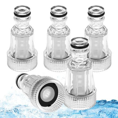 5Pcs Pressure Washer Water Inlet Filter Replacement