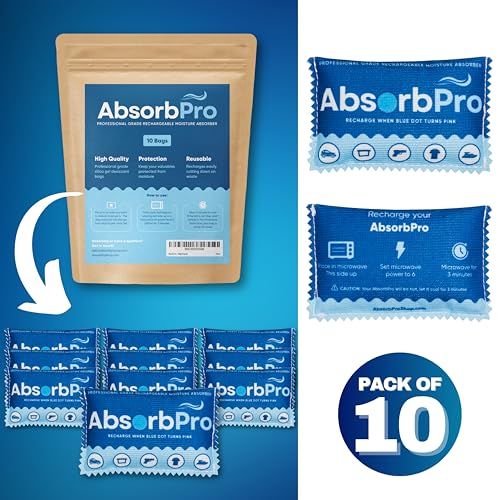 Rechargeable Dehumidifier Bags 10 (10 Count)