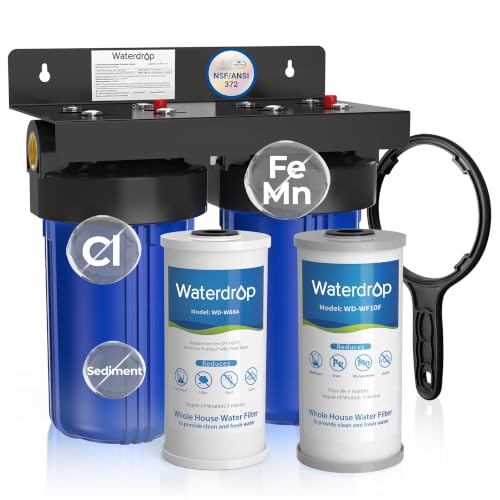 WHF21-FG 2-Stage Whole House Water Filter System, 5 Micron