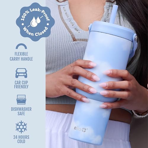 Oasis Go+ 26oz Insulated Stainless Steel Tumbler with Straw