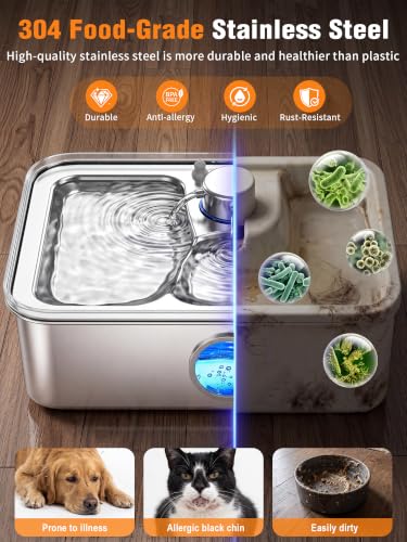 17L Dog Water Fountain