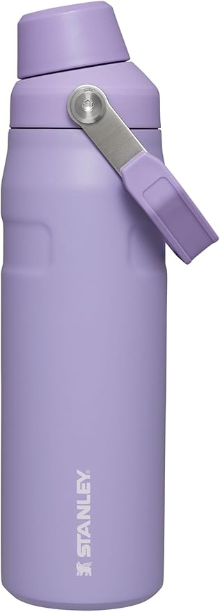 Stanley IceFlow Fast Flow Water Bottle | Angled Spout Lid | Lightweight & Leakproof for Travel & Sports | Insulated Stainless Steel | BPA-Free
