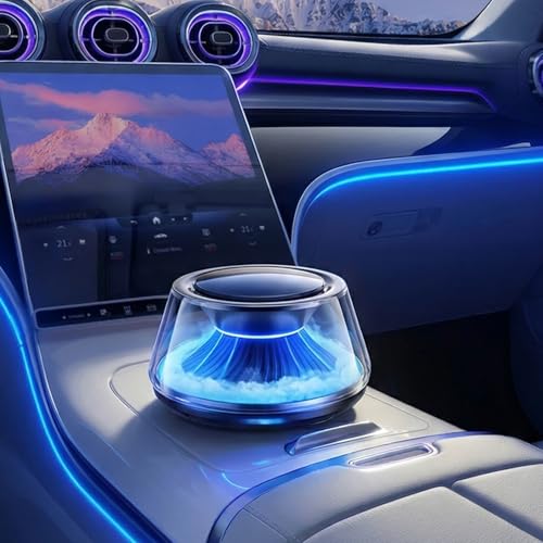 Smart Car Air Freshener 5 Ambient Light & Mist Car Fragrance (2 Count)