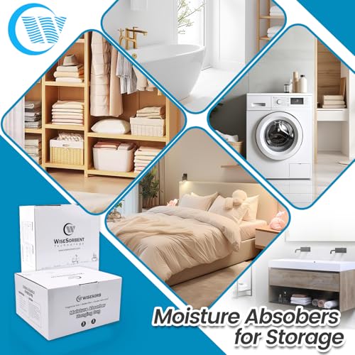500G 3 Pack Hanging Moisture Absorbers Dehumidifier Bags (17.637 Ounce)