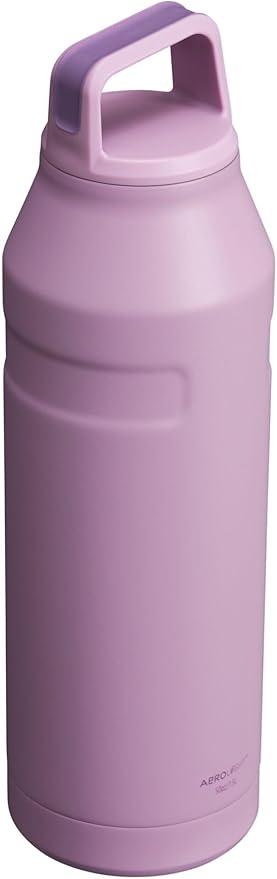 Stanley IceFlow Cap and Carry Water Bottle | Wide Mouth Twist Lid | Lightweight & Leakproof for Travel & Sports | Insulated Stainless Steel | BPA-Free