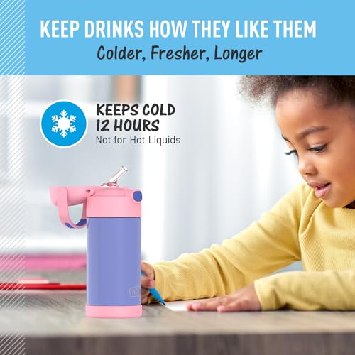 FUNTAINER Water Bottle with Straw