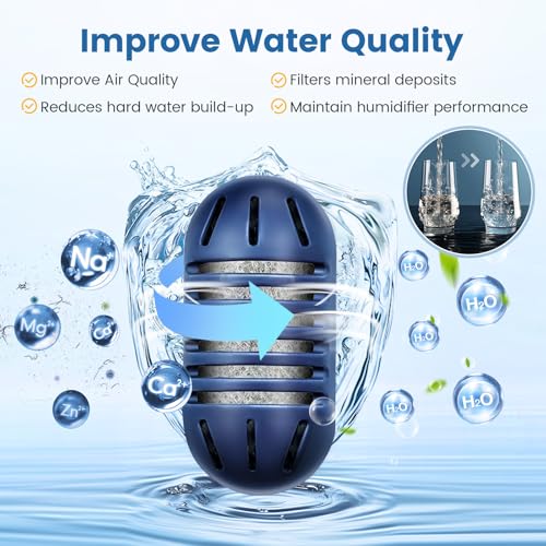 Demineralization Cartridge for HoMedics Ultrasonic Humidifiers (12 Count)