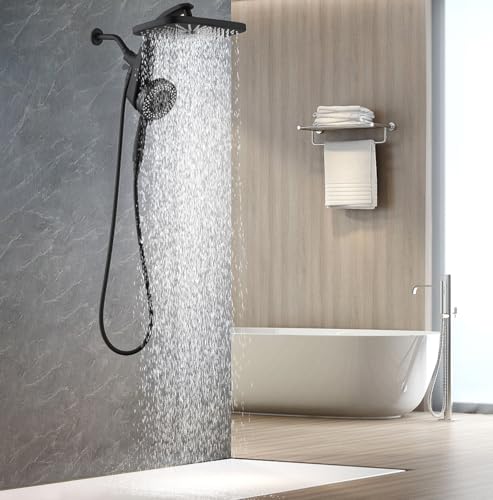 12" High Pressue Rain Shower Head with Handheld