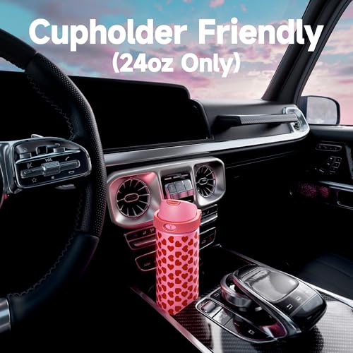 24 oz Valentine's Day Water Bottle