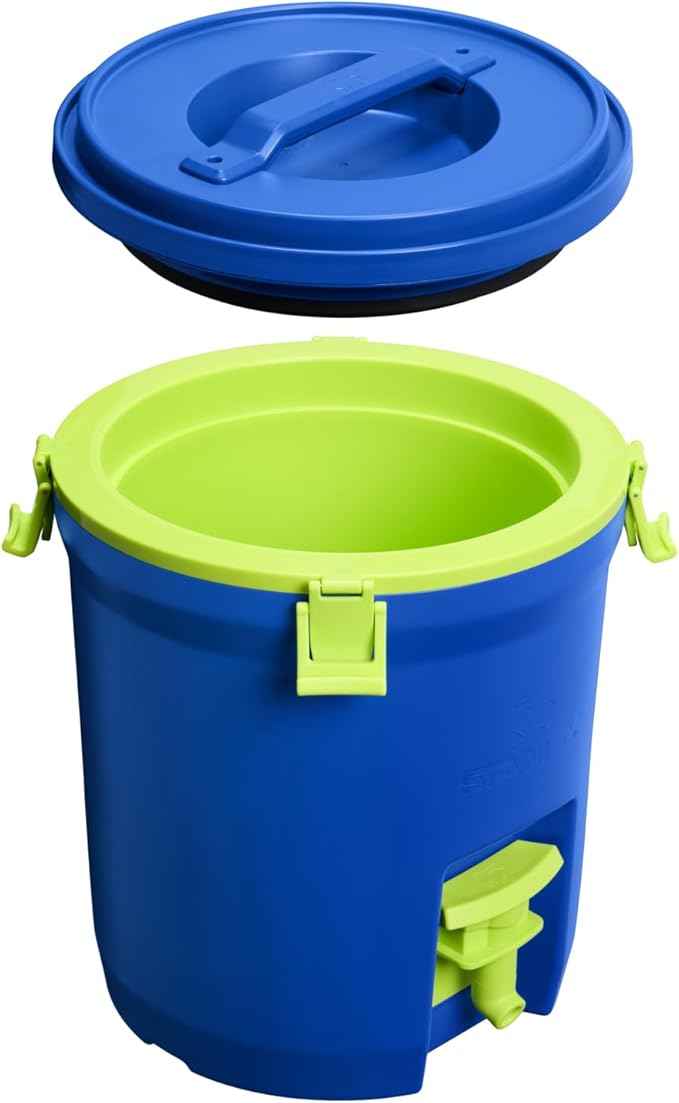 Stanley Adventure Fast Flow Water Jug 2 Gallon | Leakproof Ice Water Dispenser | Insulated Beverage Cooler | Easy Pour Spigot and Latched Foam Lid | BPA-Free