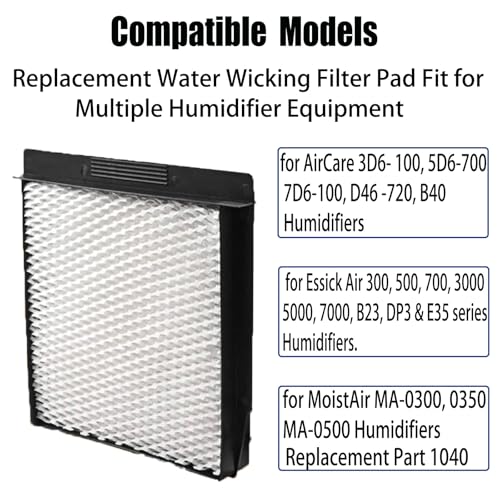 3 Pack Replcement Super Wick Filters for AirCare 1040 Series Humidifiers (3 Count)