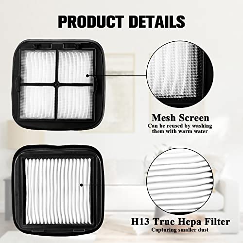 97D5 Pet Hair Eraser Filter Replacement for Bi (4 Count)