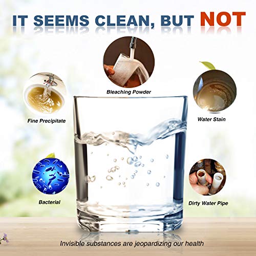 10 Micron 20"x2.5" String Wound Sediment Water Filter (6 Count)