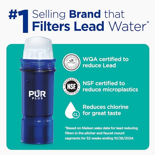 Plus Lead Reducing Water Pitcher and Dispenser Replacement Filter