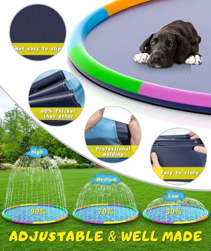 Splash Pad for Kids and Dogs