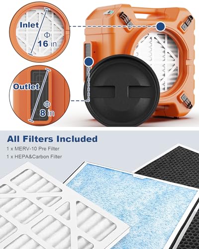HEPA Air Scrubber with UV