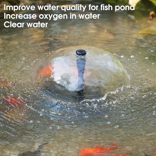30W Solar Pond Filter Fountain with 200 GPH Water Pump Outdoor