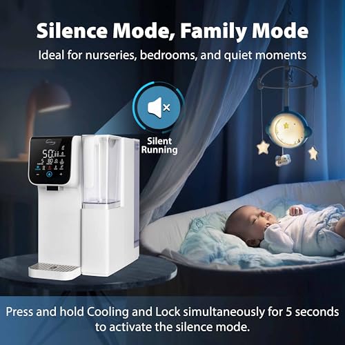 RCD100HCW Alkaline Hot & Cold Countertop Reverse Osmosis System