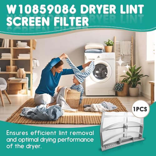 W10859086 Dryer Lint Screen Filter Replacement