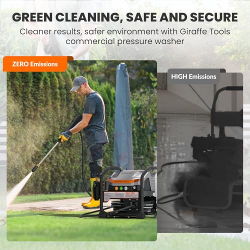 Crossfalls Wall Mounted Pressure Washer Ultra with 50FT Hose