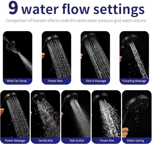 Filtered Shower Head with Handheld