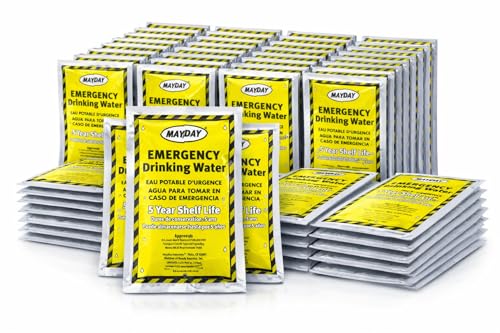 Mayday 73021 Emergency Water Packets (211.25 Fl Oz)
