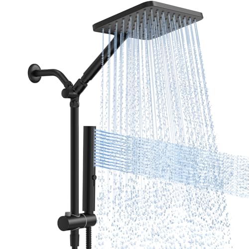 High Pressure Rain Shower Head with Handheld