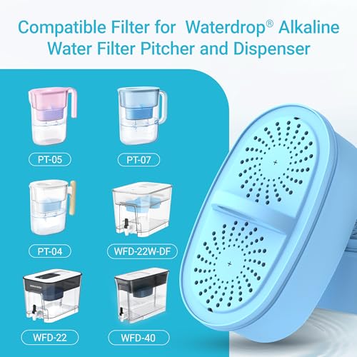 PF AL Alkaline Water Filter Replacement for Waterdrop® Pitchers