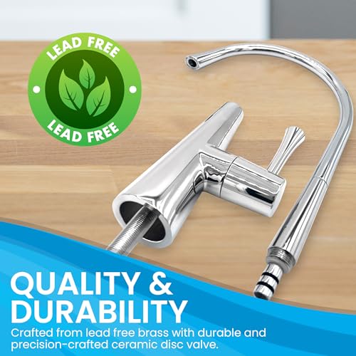 Non-Air-Gap Brass RO Faucet, Chrome