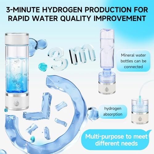 Hydrohealth Hydrogen Water Bottle Generator