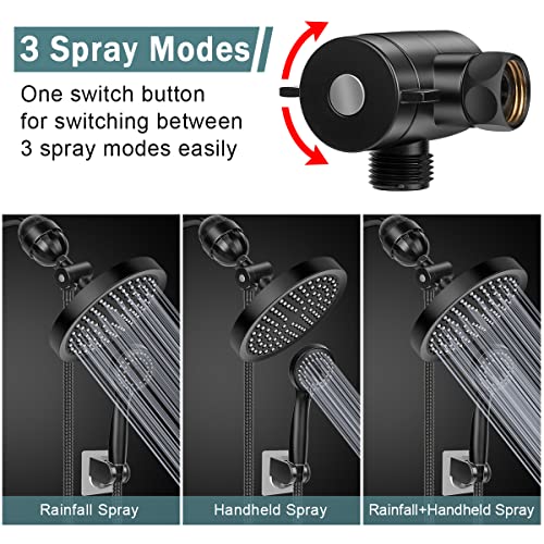 Filtered Shower Head with Handheld