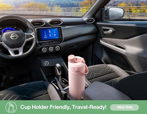 26 oz Insulated Water Bottle with 2