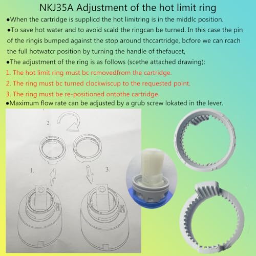 KEROX NKJ35A 35mm Faucet Cartridge