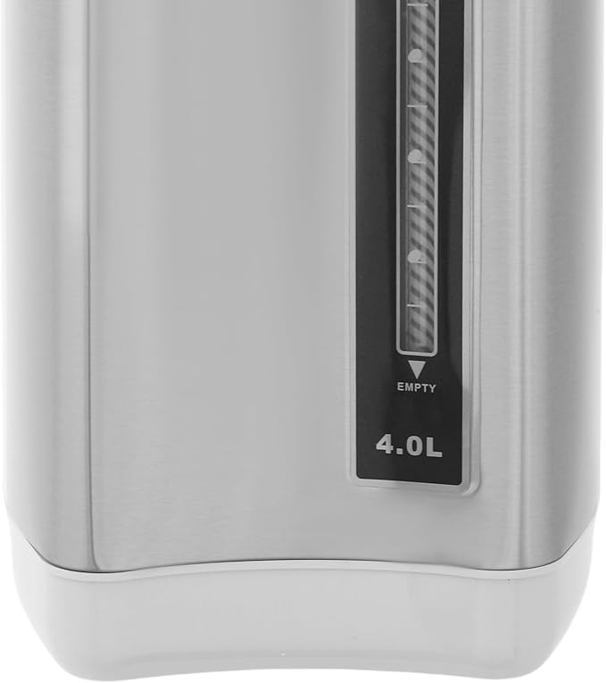 Combination Water Boilers & Warmers, 4L/135oz Electric Water Boiler with Portable Handle and Filter Mesh, 750W Electric Kettle for Dining Rooms, Living Rooms, Kitchens (Grey)