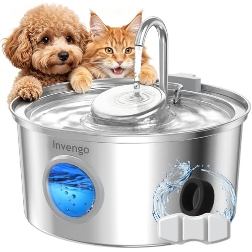 Cat Water Fountain Stainless Steel