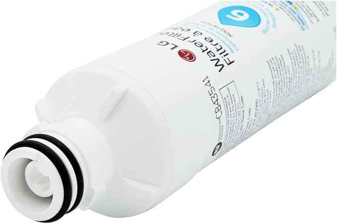 LG LT1000P - 6 Month / 200 Gallon Capacity Replacement Refrigerator Water Filter (NSF42, NSF53, and NSF401) ADQ74793501, ADQ75795105, AGF80300704, or AGF80300705 White