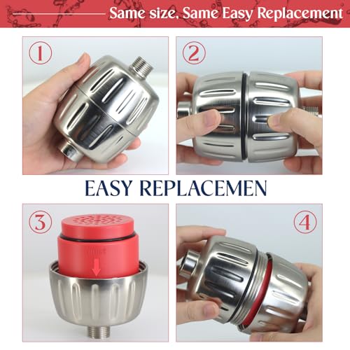 1 Pack Vitamin C Shower Filter Replacement Cartridge