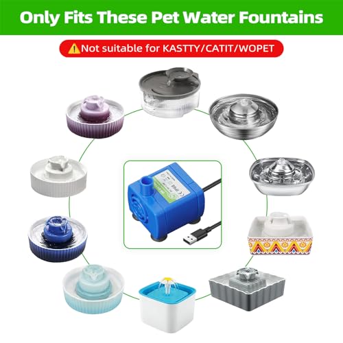 Cat Water Fountain Pump Replacement