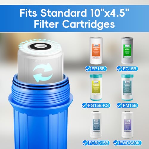 HB18B Whole House Water Filter Housing