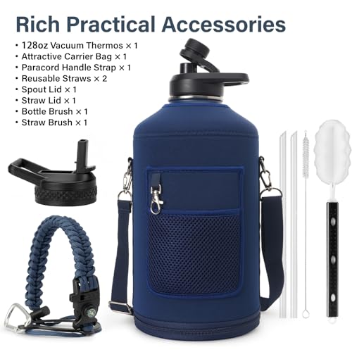 1 Gallon Water Bottle Insulated