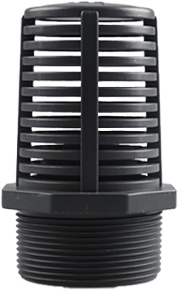 TOMEX 2 Inch Threaded Suction/Overflow Strainer, Screen Strainer 2 Inch (2 Pack)