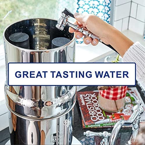 Water Filter Replacement Compatible with Big Berkey (4 Count)