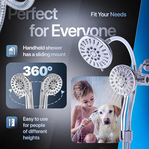 Dual Shower Head Combo