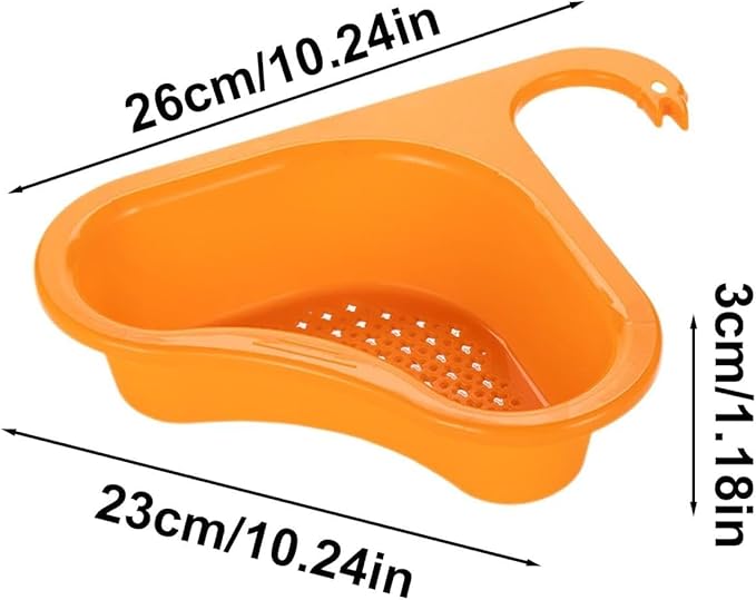 Faucet Hanging Filter Basket for Kitchen Sink, Faucet Hanging Filter Basket, Kitchen Sink Drain Basket Swan, Multifunctional Drain Basket for Kitchen Drain Strainer (2 Pcs B)